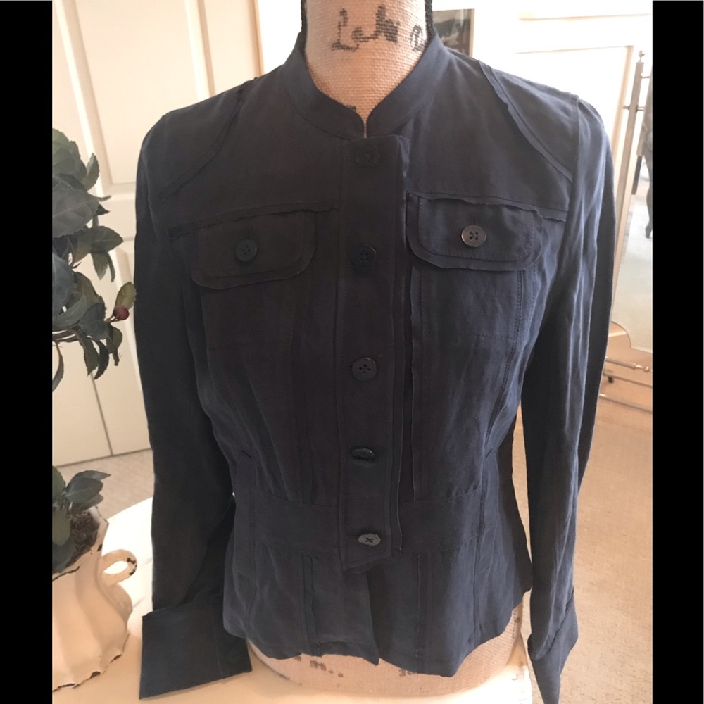 Emanuel Silk Jacket - image 2